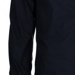 مملوكة مسبقًا قميص جان بول غوتييه ياقة ليزر كات أسود للرجال M