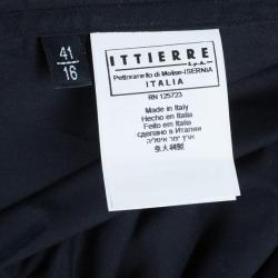 مملوكة مسبقًا قميص جان بول غو�تييه ياقة ليزر كات أسود للرجال M