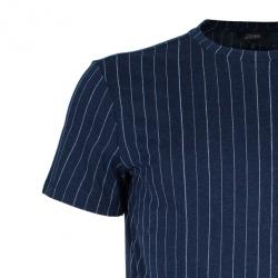 Pre Owned Jean Paul Gaultier Mens Pinstriped T-Shirt L