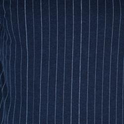 Pre Owned Jean Paul Gaultier Mens Pinstriped T-Shirt L