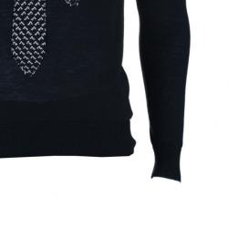 مملوكة مسبقً�ا Jean Paul Gaultier Mens Knit Tie Sweater M
