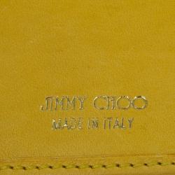 مملوكة مسبقًا Jimmy Choo Embossed Leather and Elaphe Uma Wallet
