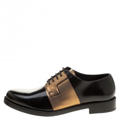 Jimmy Choo Two Tone Leather Alaric Lace Up Derby Size 43