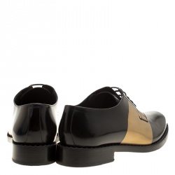 Jimmy Choo Two Tone Leather Alaric Lace Up Derby Size 43