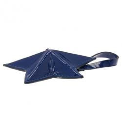 Pre Owned Jimmy Choo Blue Patent Star Pouch