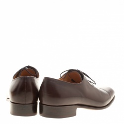 J.M.Weston Brown Leather Lace Up Oxfords Size 43 