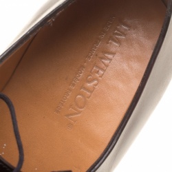 J.M.Weston Brown Leather Lace Up Oxfords Size 43 