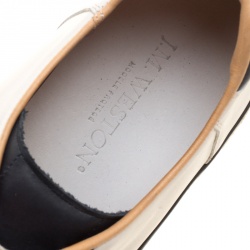 J.M.Weston Two Tone Leather Espadrille Low Top Sneakers Size 42.5