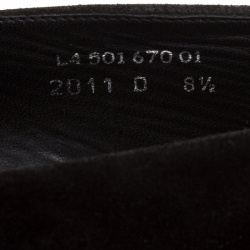 J.M.Weston Black Suede Penny Loafers Size 42.5