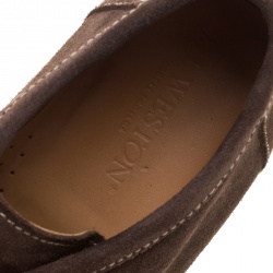 J.M.Weston Brown Suede Lace Up Derby Size 42.5
