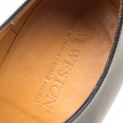 J.M.Weston Black Leather Oxfords Size 42