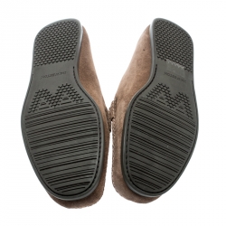 J.M.Weston Light Brown Suede Penny Loafers Size 42.5