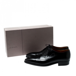 J.M.Weston Black Leather Oxfords Size 42