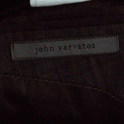 John Varvatos Super 130s Grey Checked Wool Tailored Blazer 3XL