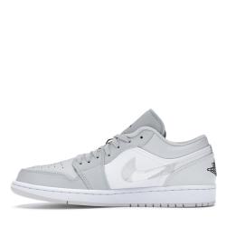 Nike Jordan 1 Low White Camo Sneakers US Size 8.5 EU Size 42