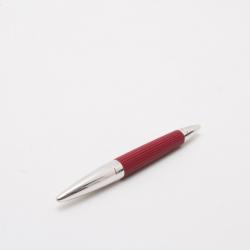 Jorg Hysek Red and Silver Roller ball Pen