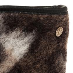 Pre Owned Just Cavalli Leopard Rain Boots Size 36