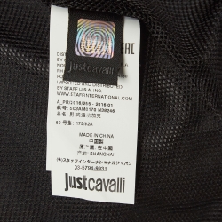Just Cavalli Multicolor Animal Print Synthetic Bomber Jacket L