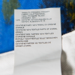 Pre Owned Just Cavalli Multicolor Paint Splatter Printed Denim Straight Leg Jeans L