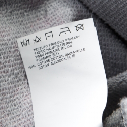 Pre Owned Just Cavalli Multicolor Knit Circle Print Crew Neck Sweatshirt XL 