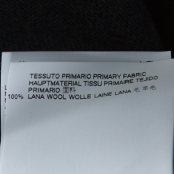 Pre Owned Just Cavalli Grey Wool Lion Print Sweater M