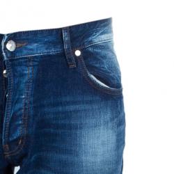 Pre Owned Just Cavalli Blue Relaxed Fit Men's Jeans XXL