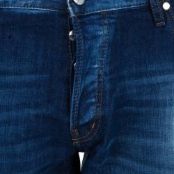 Pre Owned Just Cavalli Blue Relaxed Fit Men's Jeans XXL