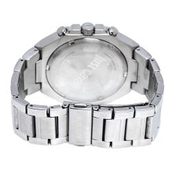 Pre Owned Just Cavalli Green Stainless Steel Just Strong R7253573002 Men's Wristwatch 42 mm