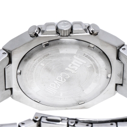 Pre Owned Just Cavalli Green Stainless Steel Just Strong R7253573002 Men's Wristwatch 42 mm