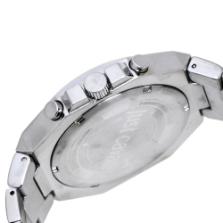 Pre Owned Just Cavalli Green Stainless Steel Just Strong R7253573002 Men's Wristwatch 42 mm