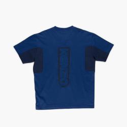 Pre Owned Kenzo Blue Tech Mesh T-shirt S