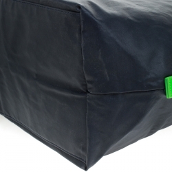 Pre Owned Kenzo Navy Blue/Green K Logo Nylon Weekender Duffel Bag