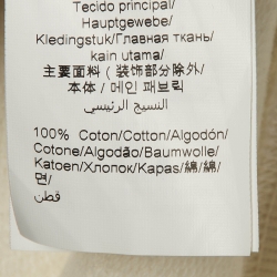 مملوكة مسبقًا Kenzo Ivory Cotton Flying Tiger Embroidered Sweatshirt S 