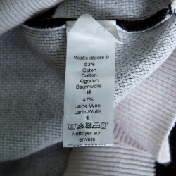 مملوكة مسبقًا سويتر كينزو مزيج صوف أيقونة نمر مطرز أسود XXL