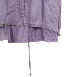 Kenzo Lilac Parka Style Trench Coat L