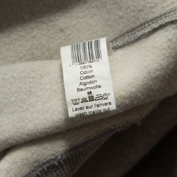 Pre Owned Kenzo Grey Cotton Tiger Embroidered Sweatshirt S