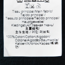 Pre Owned Kenzo Teal Blue Eye Motif Embroidered Knit Sweatshirt M