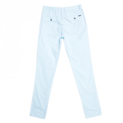 مملوكة مسبقًا Kenzo Light Blue Cotton Collection Fit Trousers S