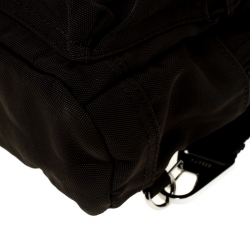 Kenzo Dark Green Canvas Mini Tiger Backpack