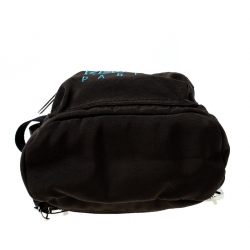 Kenzo Dark Green Canvas Mini Tiger Backpack