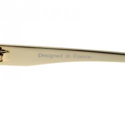 Korloff Black/Gold Aviator Sunglasses