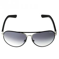 Korloff Black/Black Gradient KOR2036 Aviator Sunglasses