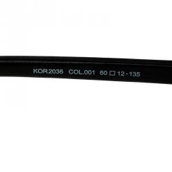Korloff Black/Black Gradient KOR2036 Aviator Sunglasses
