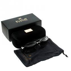 Korloff Black/Black Gradient KOR2036 Aviator Sunglasses