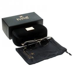 Korloff Gold/Black Gradient KOR2021 AViator Sunglasses