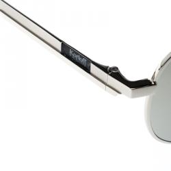 Korloff Silver Mirror KOR2026 Aviator Sunglasses