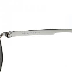 Korloff Silver Mirror KOR2026 Aviator Sunglasses