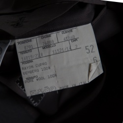 Lanvin Grey Wool Double Breasted Tailored Suit XL