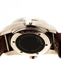Locman Black Titanium Limited Edition Aeronautica Men's Wristwatch 44MM