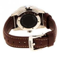 Locman Black Titanium Limited Edition Aeronautica Men's Wristwatch 44MM